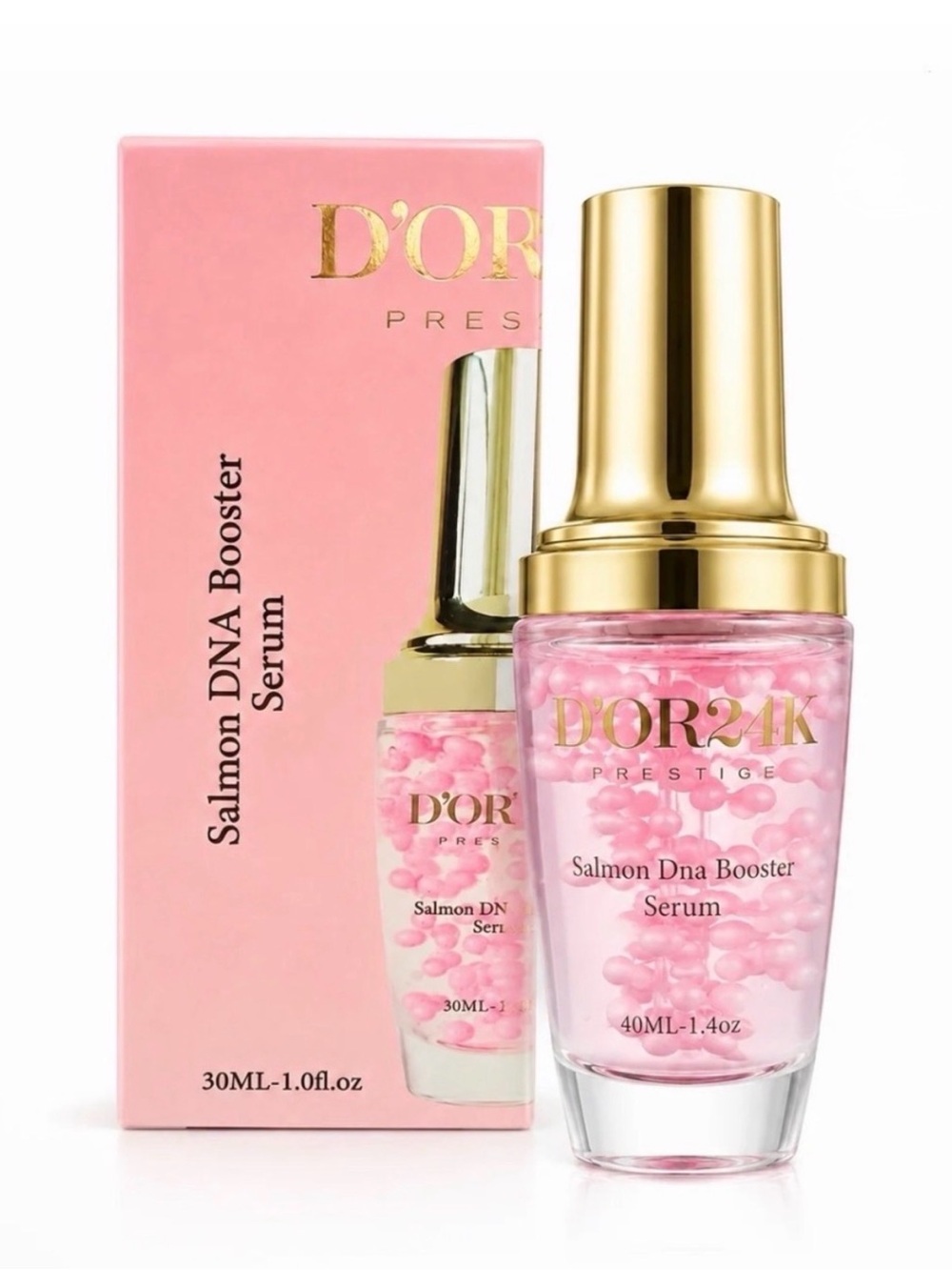 D'OR24K Salmon DNA Booster Serum — Pink Hydrating Face Serum new